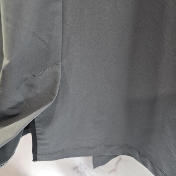 Betabrand Jacket Womens XL Gray Travel Long Unstructured Blazer Stretch - Picture 10 of 14